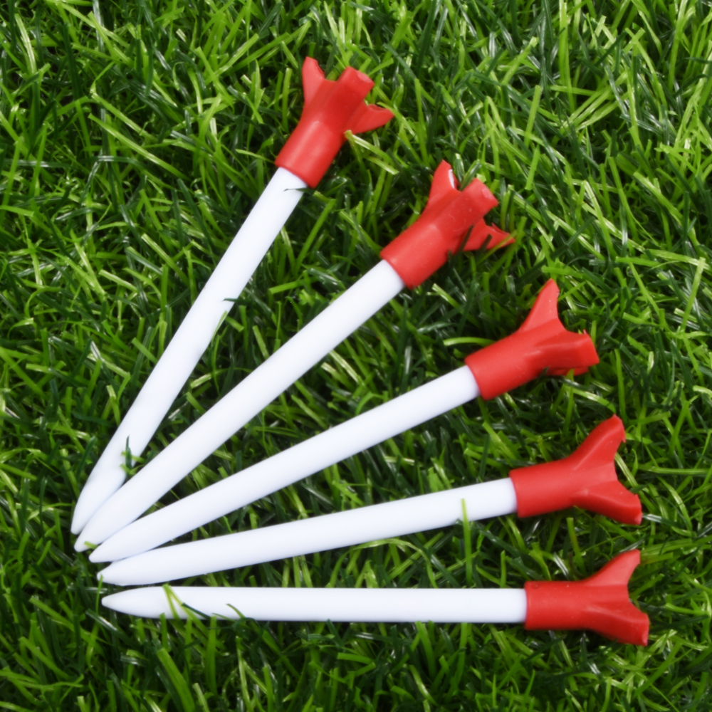 / sac Golf Tees Fly Ball Tee 83 mm pour le conducteur Hybrides Hybrides Golf Plastique Plastique