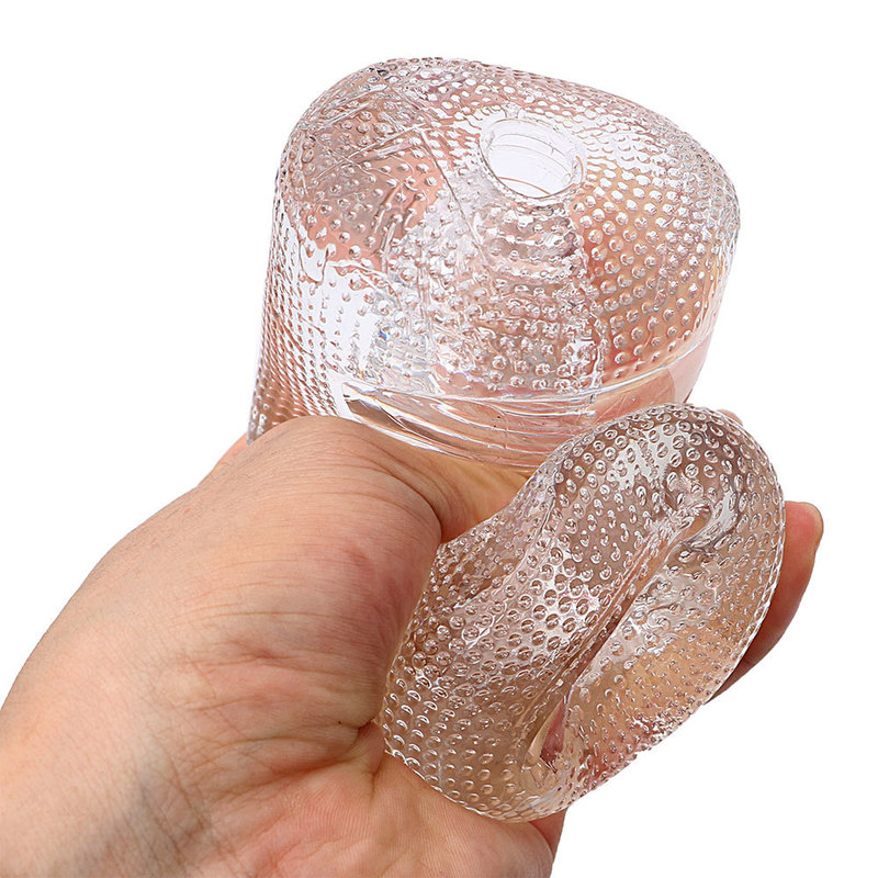 Masturbators 13cm Transparent l Sex Toy for Men 18 Plus Male Masturbator R 220823_voghion.com