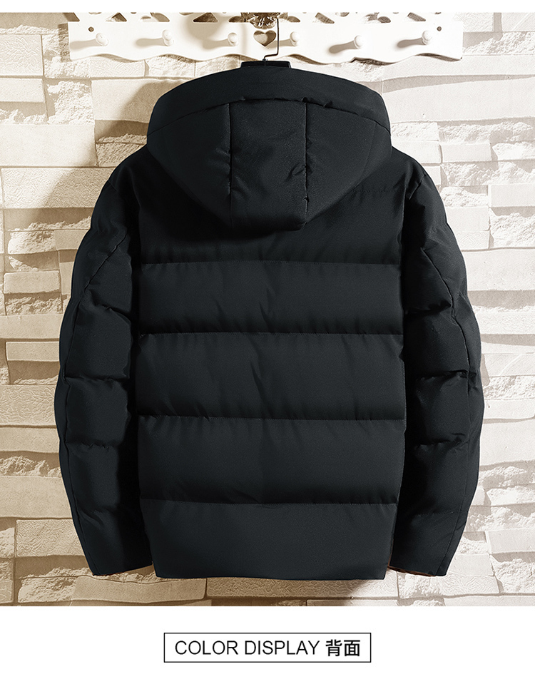 패션 후드 겨울 트랩 스타 프린트 코트 남자 두꺼운 따뜻한 남성 겨울 재킷 파카 재킷 크기 M4XL 220822에 대한 겨울 재킷 바람 방향