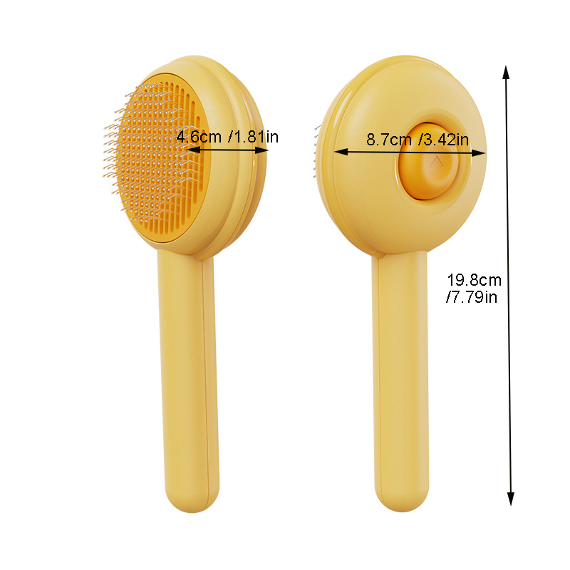 Cat Brush Pet Grooming Brushs Avoid Hairball Loose Hair Remover For Kitten Pets Product Cats Accessories Supplies YF0103