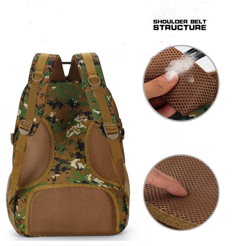 Bags Outdoor Sports Backpack Women Men Oxford High Quality Tactical Camouflage Backpack Waterproof Cycling Storage Bag