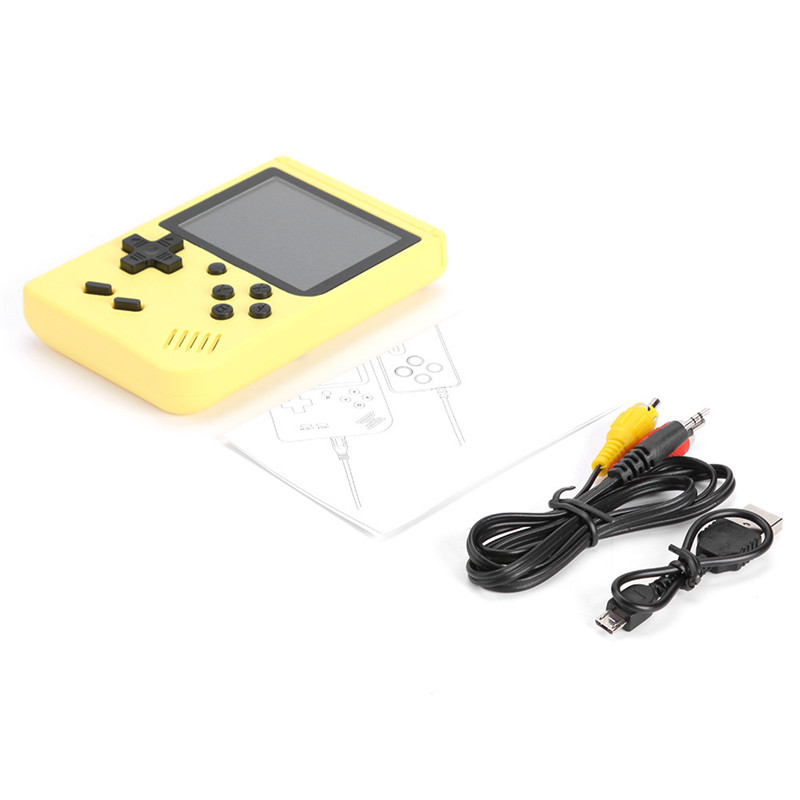 500 في 1 Retro فيديو ألعاب Console LCD Screen Game Game Player Portable Pocket AV Out Mini Player Kids Gift 