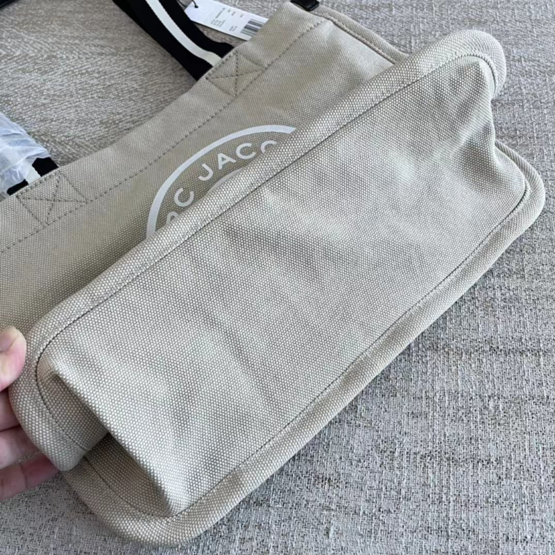 새로운 캔버스 토트 디자이너 가방 통근자 단색 여성 핸드백