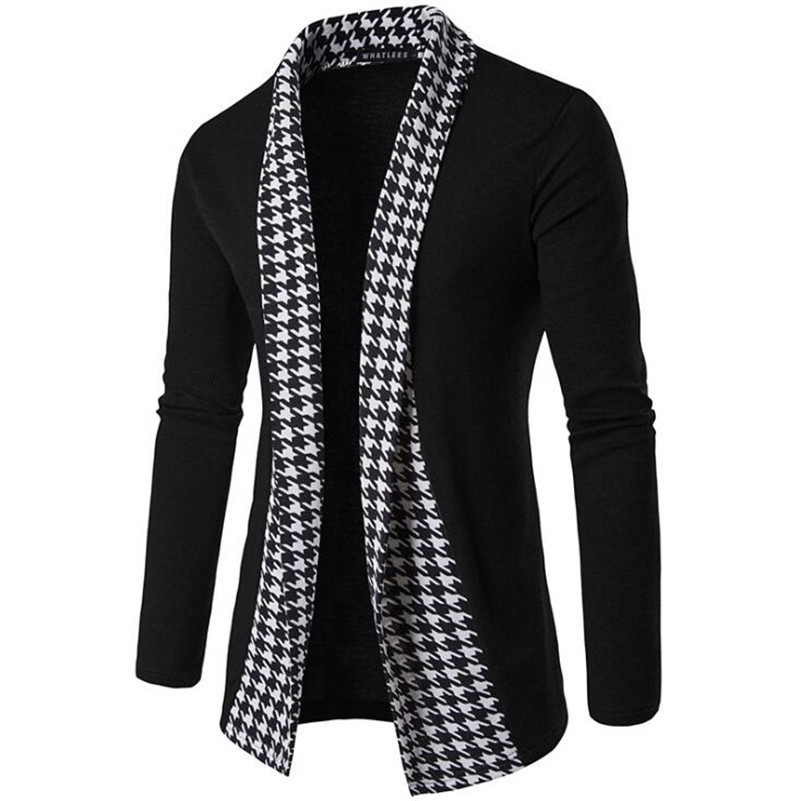 Covrlge осень-зима классический вязаный кардиган с манжетами мужские свитера высокого качества мужские вязаные пальто мужской трикотаж MZL046 220822