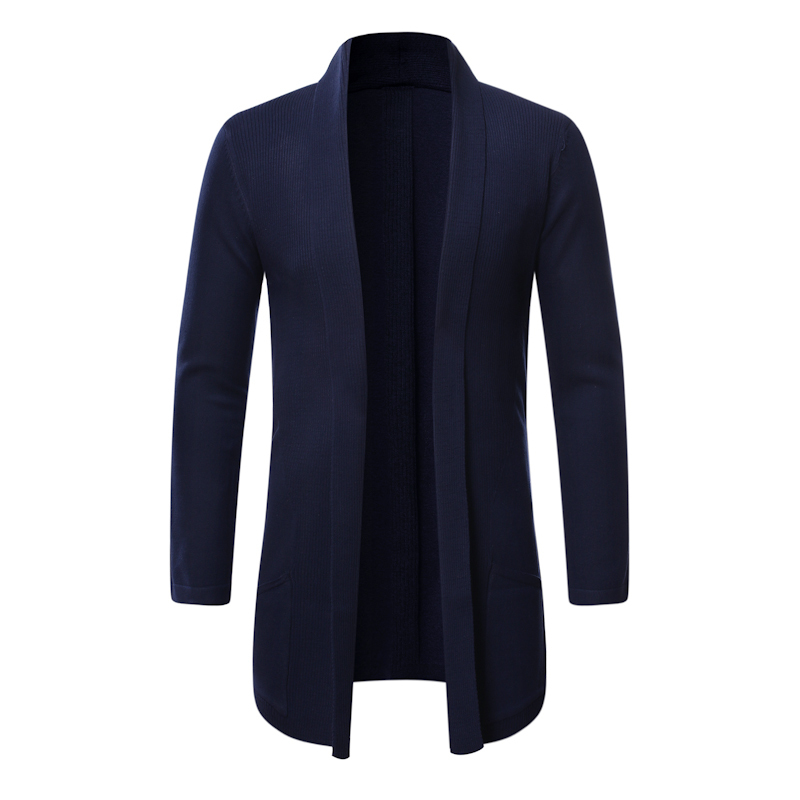 FAVOCENT Hommes Mince Tricoté Cardigan Pull Printemps Automne Solide Chandail À Manches Longues Hommes Slim Fit Cardigan Pull 220822