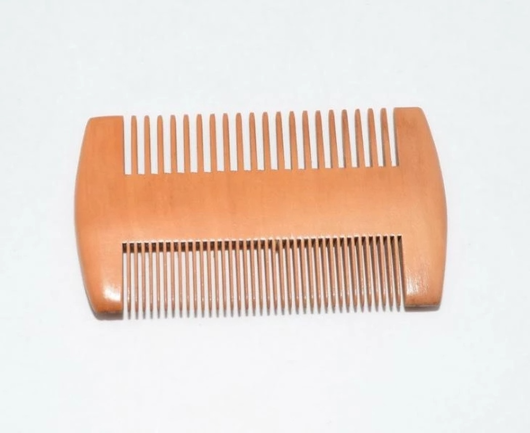 Home Garden Wooden Beard Comb Double Sides Super Narrow Thick Wood Combs Pente Madeira Lice Pet Hair Tool P0826