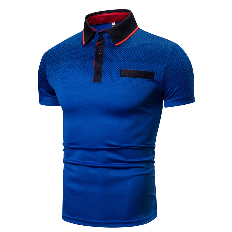 Heren Polo's korte mouw poloshirt heren gepersonaliseerde slanke poloshirt casual top 220826