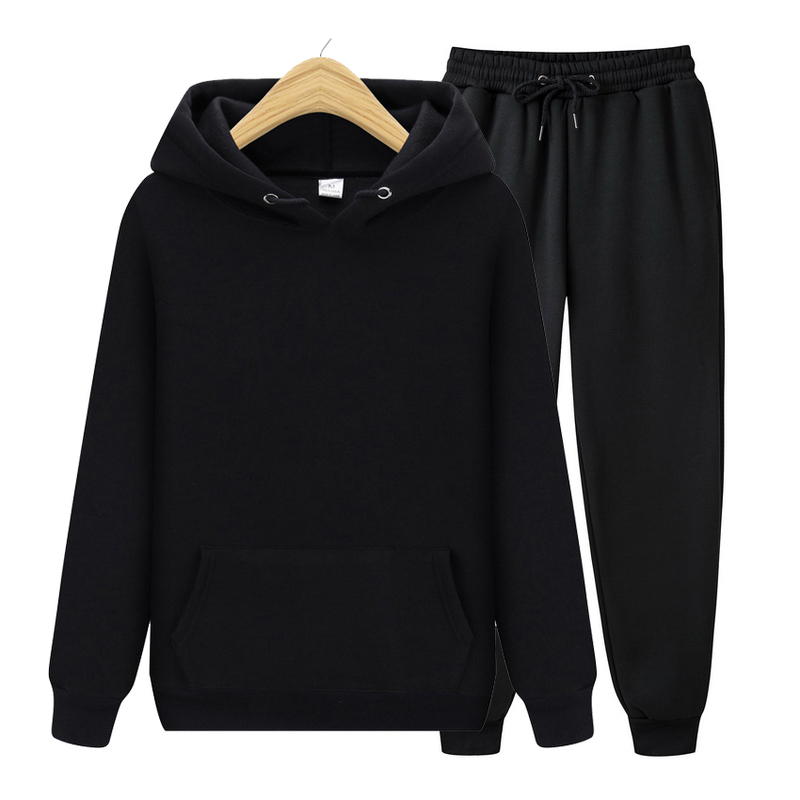 Sweats à capuche pour hommes Sweatshirts Ensembles pour hommes Sweats à capuche Pantalons Automne Hiver Sweat à capuche Pantalons de survêtement Mode Slim Fit Hommes Ensemble Sweat à capuche Pantalon Hip Hop Pull à capuche 220826