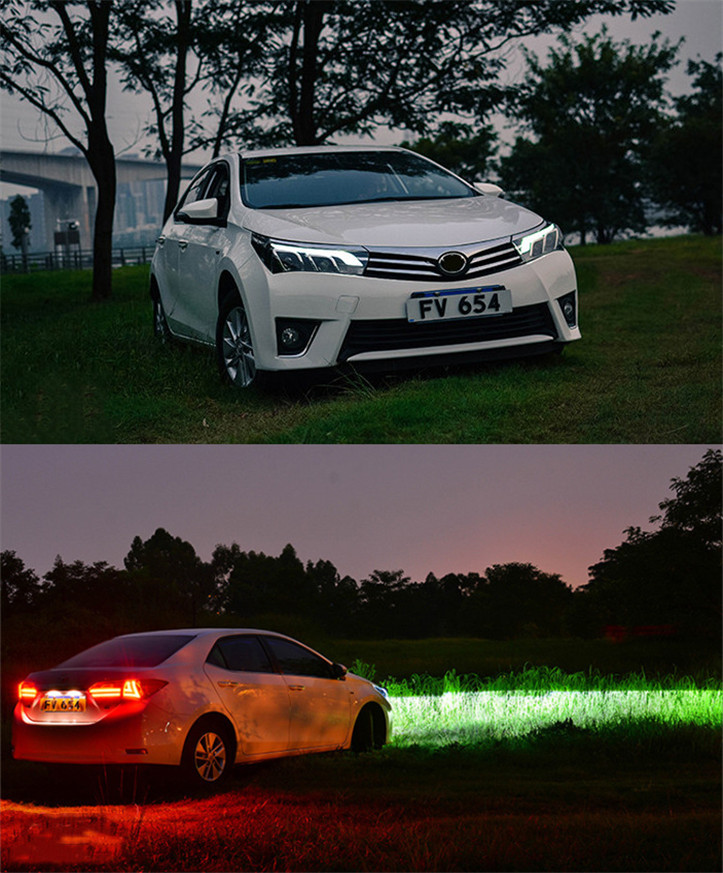 Auto Verlichting Voor Corolla Led Koplamp 20 14-20 16 Mistlicht Grootlicht Koplampen Richtingaanwijzer rijden Licht