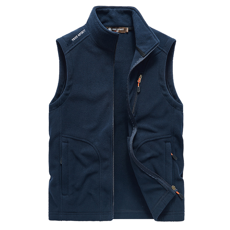 Gilets pour hommes 5XL hommes printemps vêtements d'extérieur épais chaud polaire gilet sans manches veste gilet hommes automne tenues décontractées gilet tactique hommes plus 220826