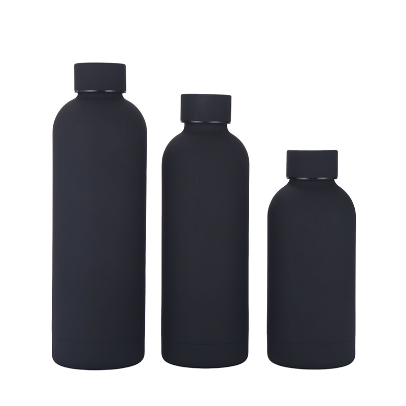 500 мл цветная спортивная бутылка для воды из нержавеющей стали большой емкости Открытый портативный стакан с двойными стенками изолированные вакуумные бутылки для питья для кемпинга 8 цветов