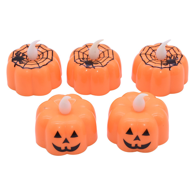 Outras festas de festa festiva Pumpkin vela Light Halloween Light Light Lantern Lamp Ornaments Decorações para casa 220826