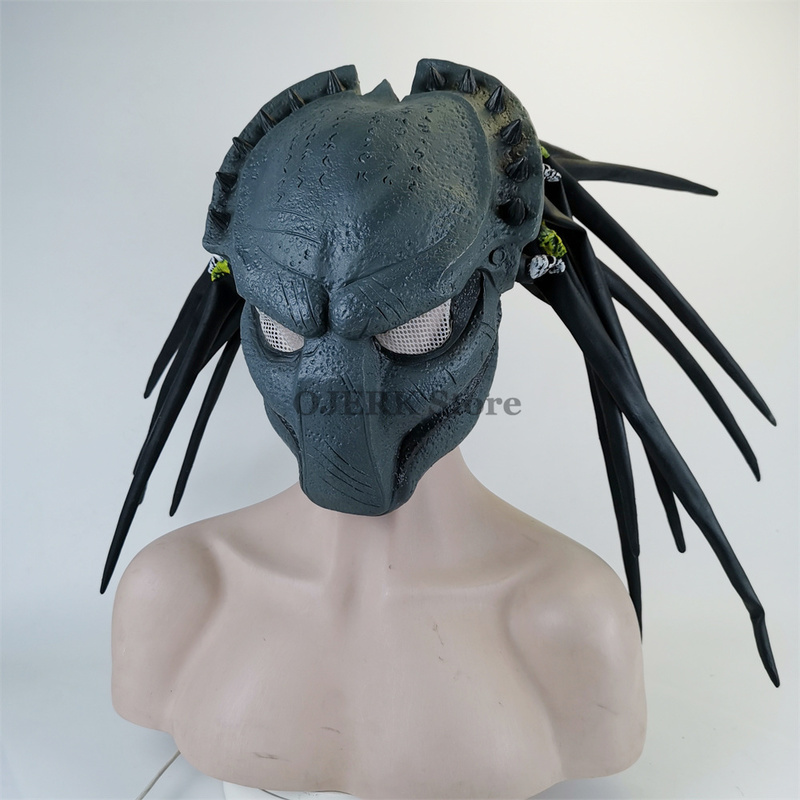 Máscaras de festa Alien vs. Predator Cosplay Predator Face Face Face Actical Máscara fantasma Face CS Máscara Halloween Party 220826