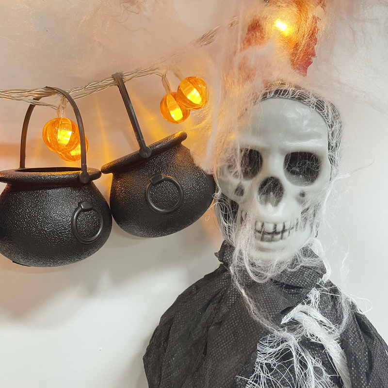 Другие праздничные вечеринки поставляют украшения на Хэллоуин искусственное паутину паутины Super Streench с поддельными пауками Страшная сцена декор.