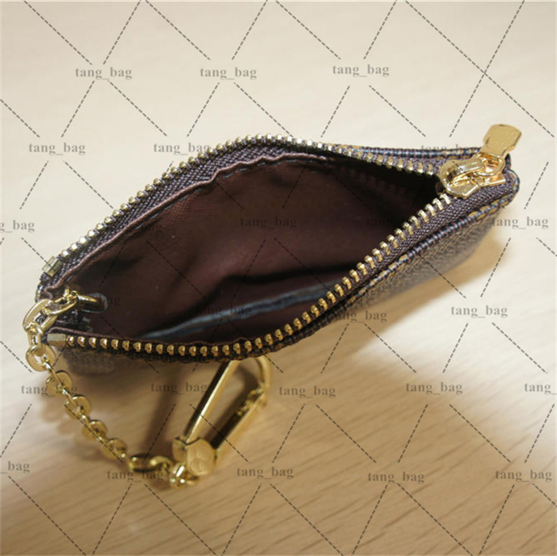 Designer Key Pouch Coin Purse Womens Mens Anel de Crédito Titular Mini Bolsas Boletas da Carteira