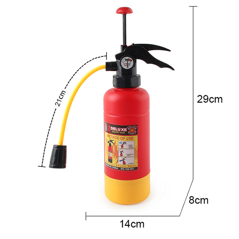 Zabawki z bronią dzieci strażak plecak dysza wodna pistolet na plażę na zewnątrz gaśnicza gaśnica cosplay pistoletowe pistolety 220826
