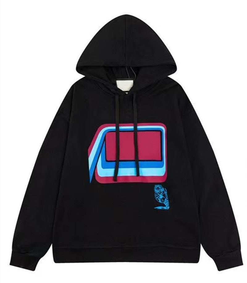 Yeni erkek Hoodies Tişörtü tasarımcı erkek giyim yüksek kaliteli sonbahar yuvarlak yaka açık uzun kollu kapşonlu kazak moda severler Ceket toptan 22www