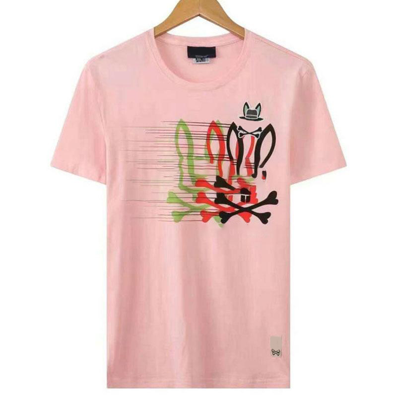 Camiseta Masculina Plus Psycho Bunny Tee camiseta de algodão manga curta moda masculina e feminina camiseta curta casal modelos shorts estampados camiseta