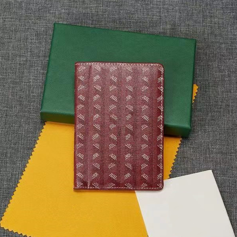 Klassieke ontwerper G Korte Wallets Heren Real Leather Passport Card Houders France Paris Style Credit Card Holder Women Designers COI295W
