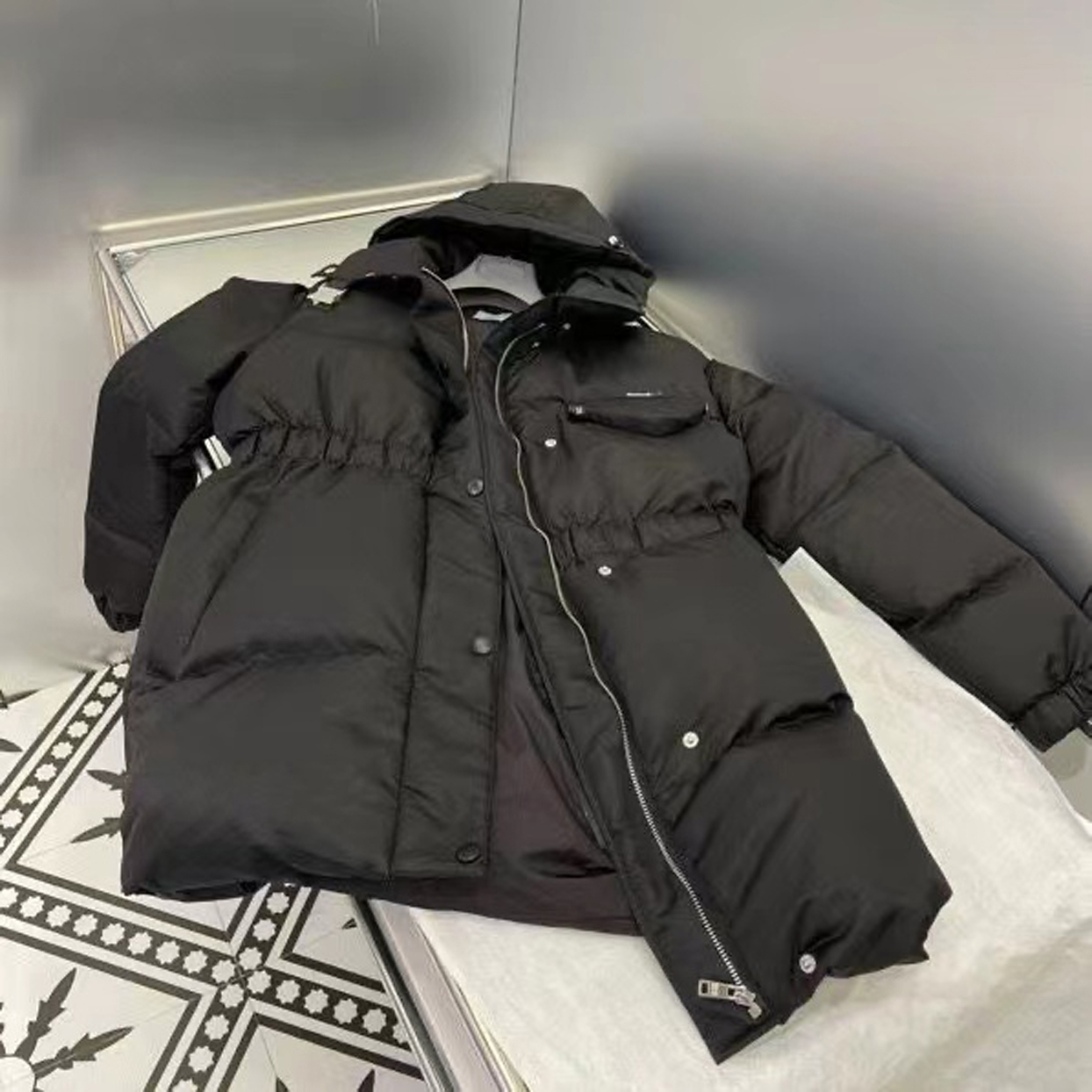 B98 Giacche da donna Parka Piumino con cerniera Parka Piumino Giacca a vento Caldi cappotti casual da donna