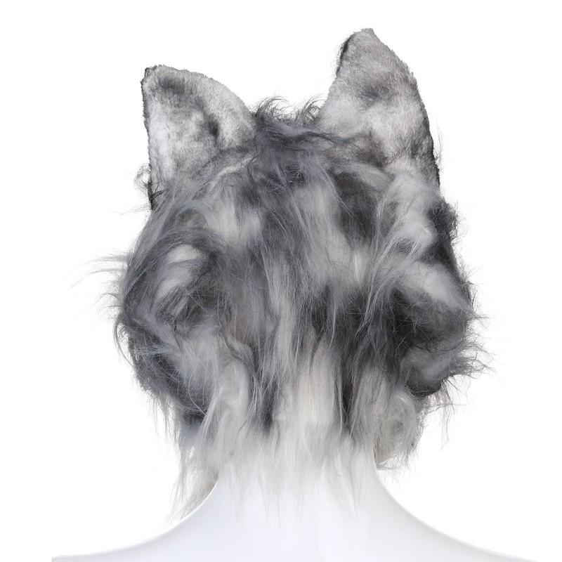 Party Masks Headdress Costume Wolf Headwear Holiday Cosplay Funny Decoration Creepy Toy Home Decor 220826