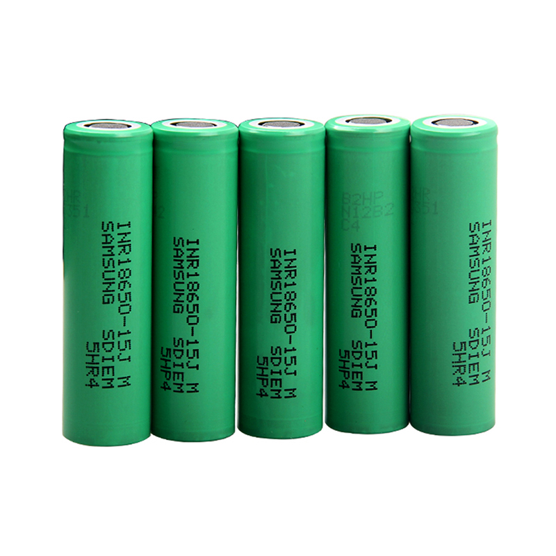 3.7V 1500mAh 18650 Batteria ricaricabile agli ioni di litio 5.55Wh Li INR18650 3.6V 3.7 V 23A 15M 15U 15Q 15J