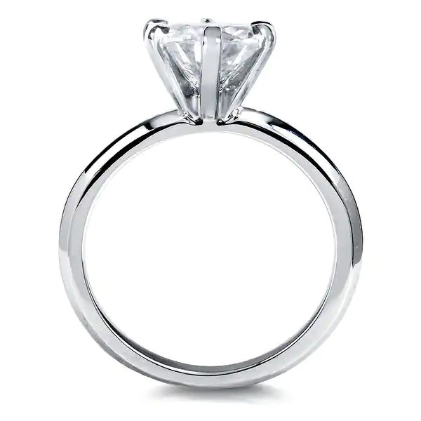 Anneaux de mariage Fine bijoux personnalisé 9k 10k 12k 14k Gold Lab Growth Diamonds Classic Solitaire Round Engagement Ring Jewelry for Women 220826