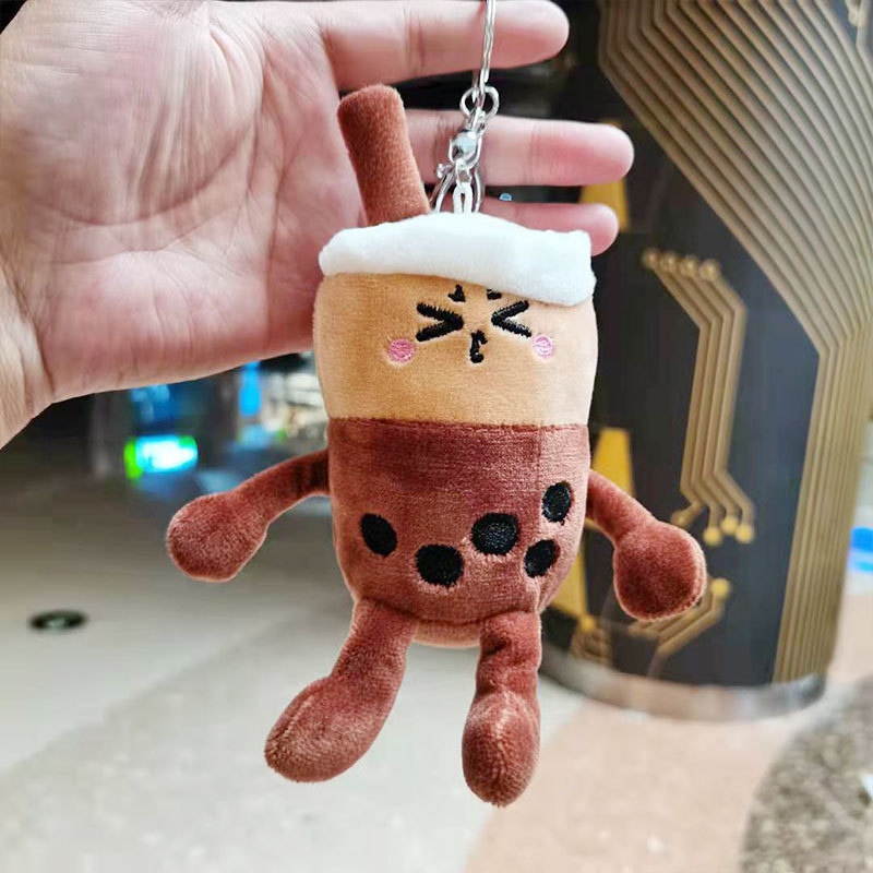 Ch￡ de ch￡ por atacado Boba Plush Keychain Toys Fruit Abacate Pingente Animal Corrente Chave de Chaves￣o Dinosaur Saco de Carteira Pingente Pingente Presente 51