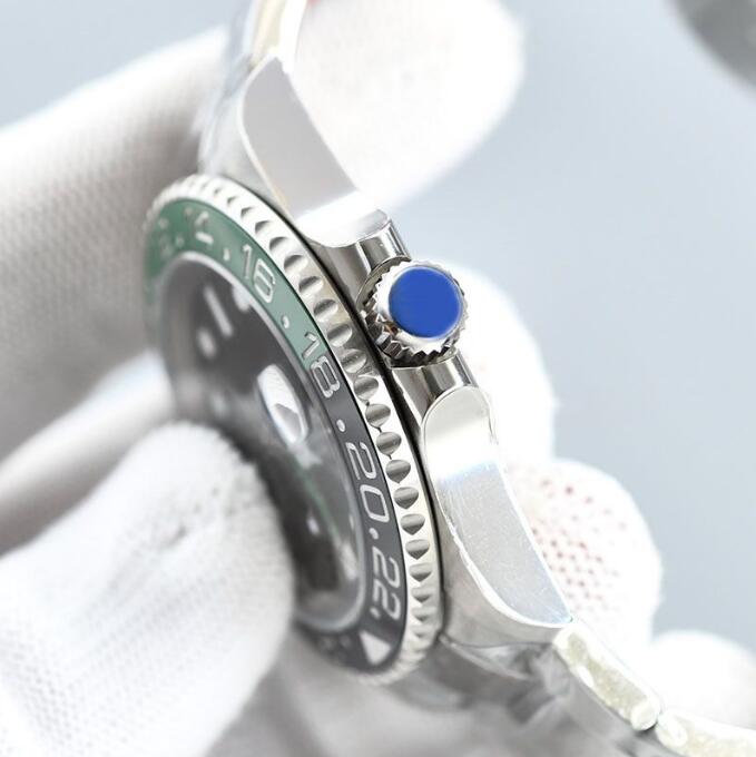 Herren-Luxus-Designer-Automatik-Mechanische-Keramik-Uhren, 41 mm, komplett aus Edelstahl, Schwimm-Armbanduhren, Saphir-Leuchtuhr, Business-Casual, Montre de Luxe
