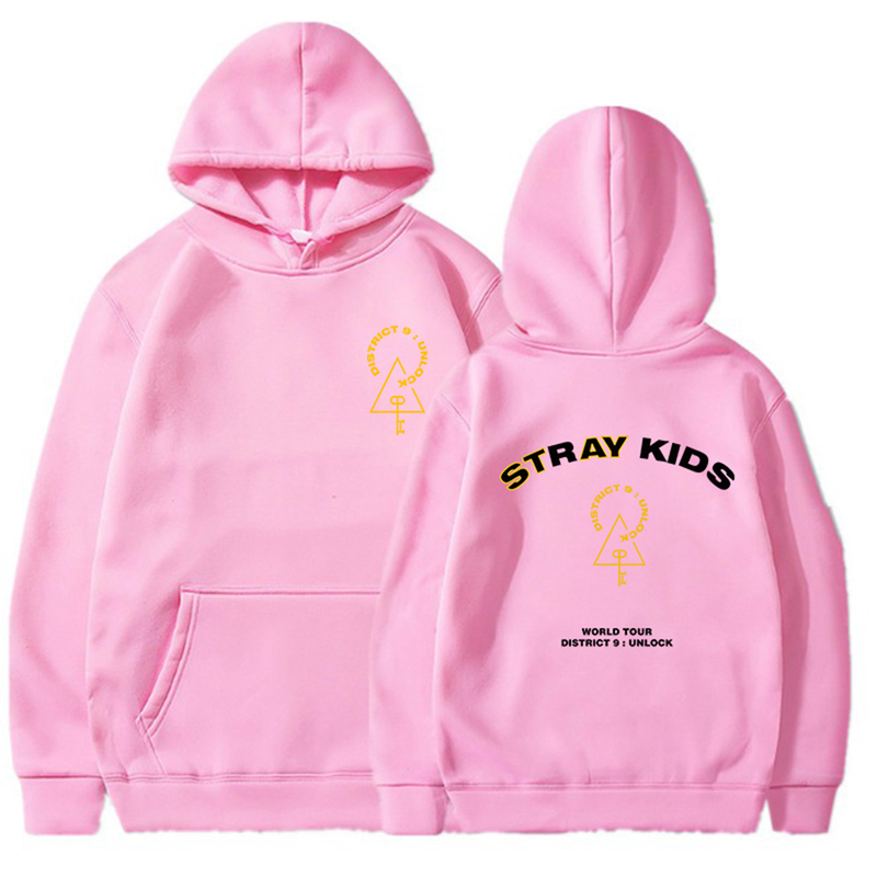 Hoodies للرجال Sweatshirts Stray Kids District 9 فتح هوديز الموضة الموسيقية هوديز بارد المشجعين الأكمام طويلة الأكمام شركت هوديي 220826