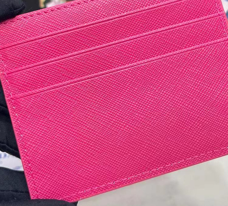 Designer Card holders Mens Cards holder Women Purse Mini Wallets Business cards pocket Cowhide genuine leather