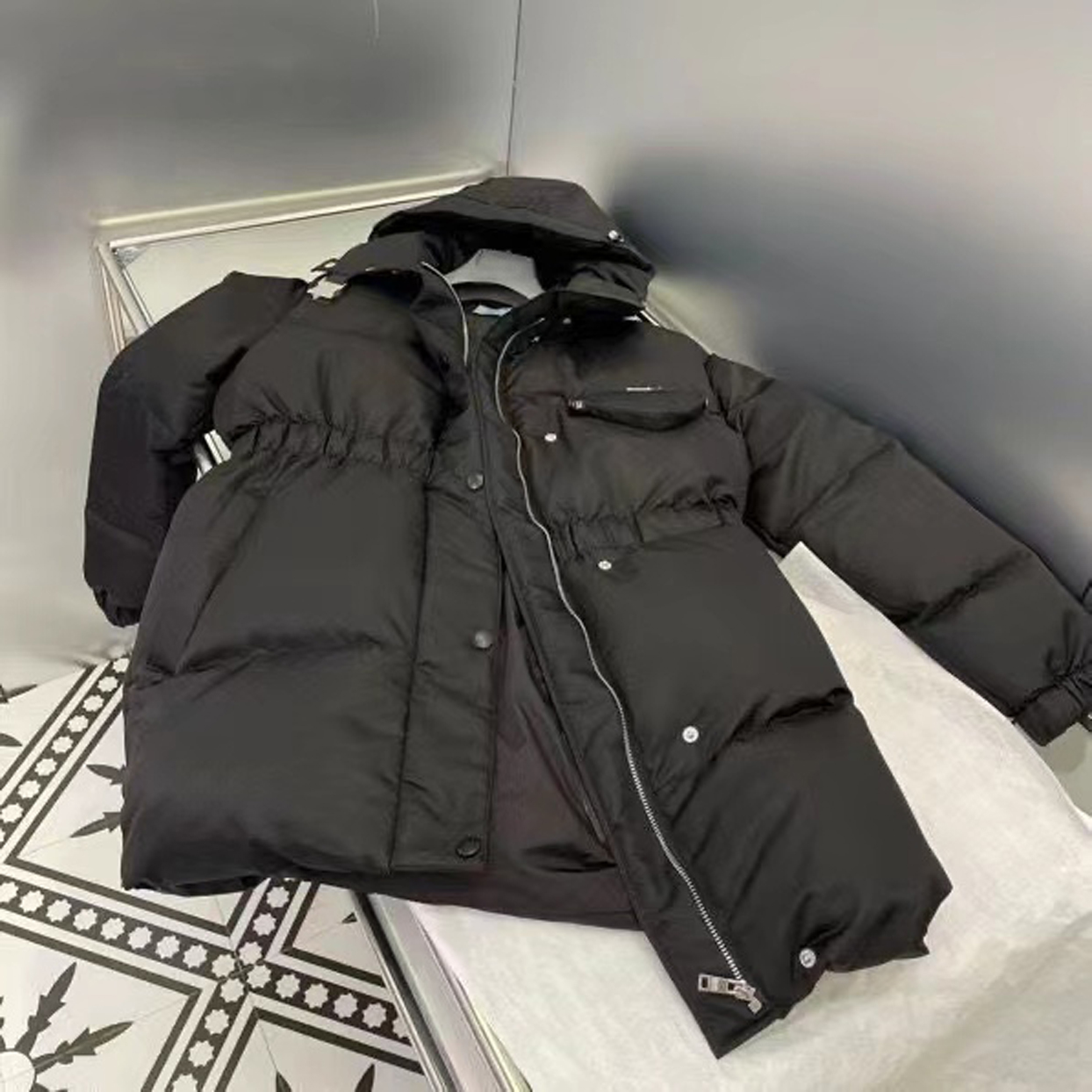 B98 Giacche da donna Parka Piumino con cerniera Parka Piumino Giacca a vento Caldi cappotti casual da donna