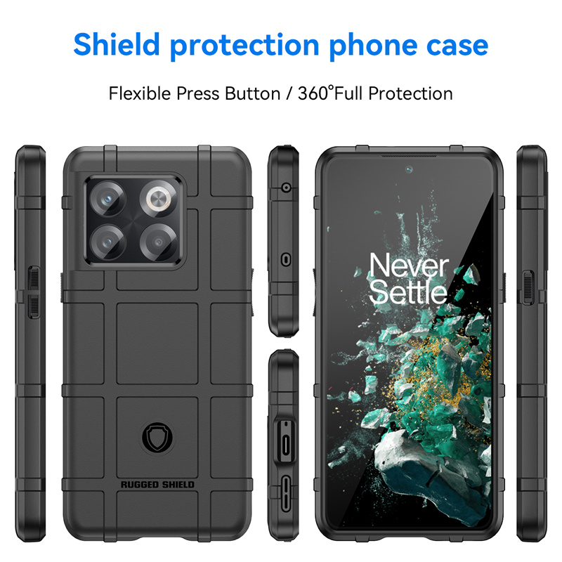Casos de telefone celular de silicone de escudo robusto para a capa traseira da armadura ￠ prova de choque do OnePlus 10t ACE
