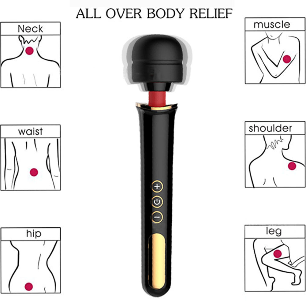 Beauty Items 10 Speed Powerful Dildo Vibrator AV Magic Wand G-Spot Massager sexy Toy For Women Couple Clitoris Stimulator Goods for Adults 18
