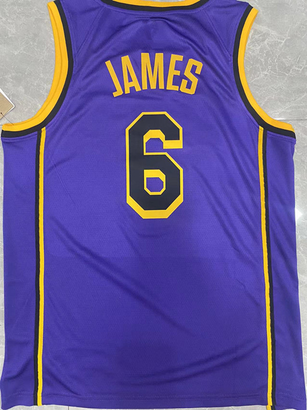 Printed 2023 LA Basketball Jerseys LeBron 23 6 James 8 24 BRYANT Anthony 3 Davis Russell 0 Westbrook Patrick Beverley Carmelo Anthony Austin Reaves Dennis Schroder