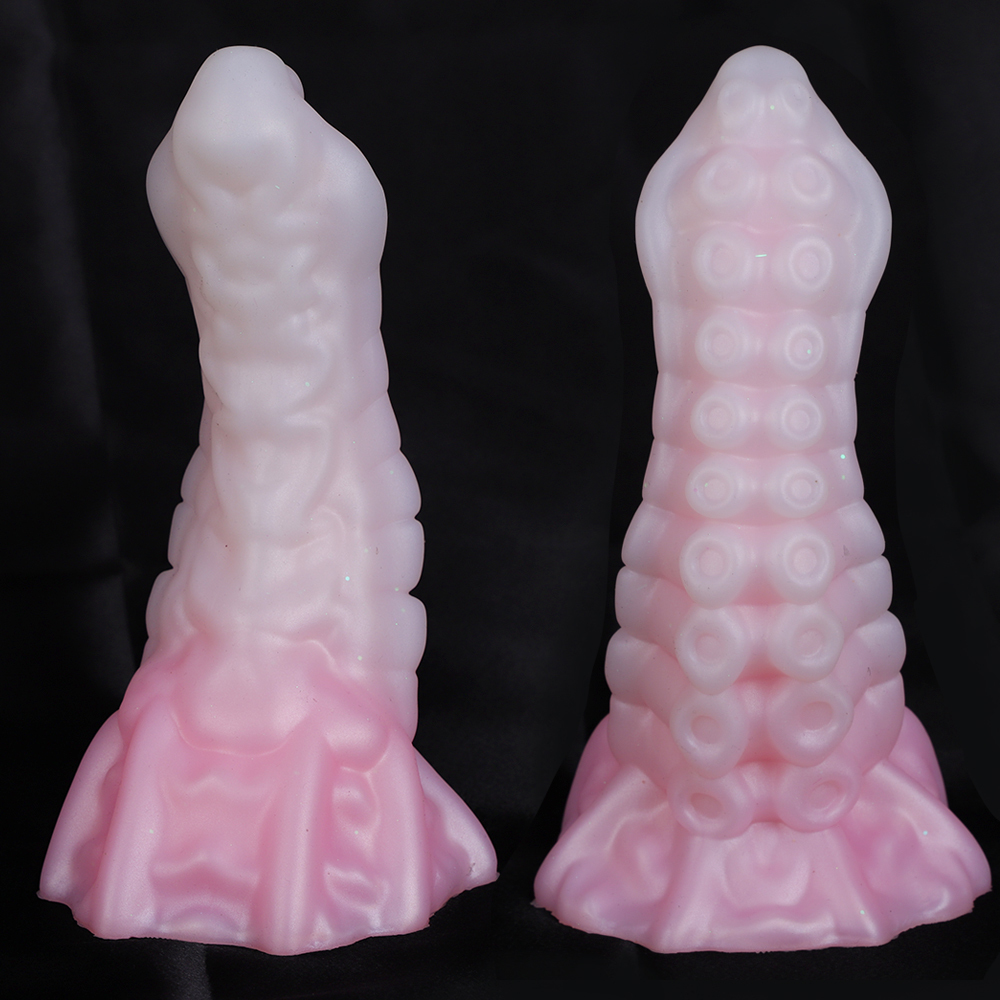 Skönhetsartiklar bläckfisk tentaklar anal plug dildo prostata massager realistisk silikon penis sug kopp stor monster dildos sexiga leksaker för kvinnor