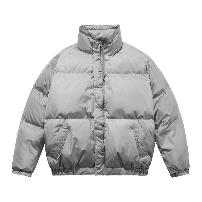 Jaqueta estilista masculina com estampa de letras de algodão grosso Casaco de inverno para homens e mulheres casacos casuais tamanho S-XL JK2212
