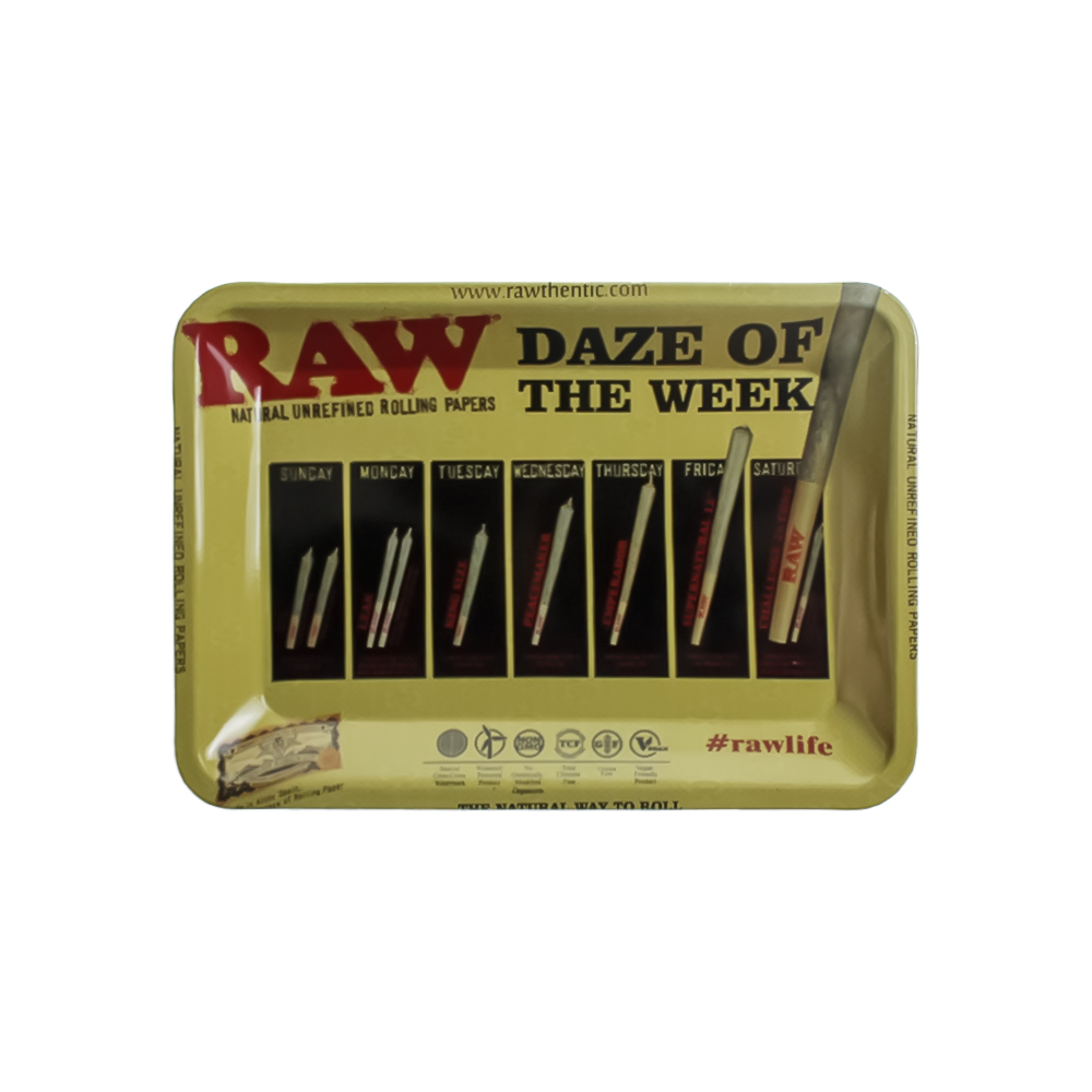 Raw Rolling Tray Metall Zigarette Rauchen Tabletts Tabak Platte Fall Lagerung 18 cm 12,5 cm Rauchen Zubehör Grinder Roller