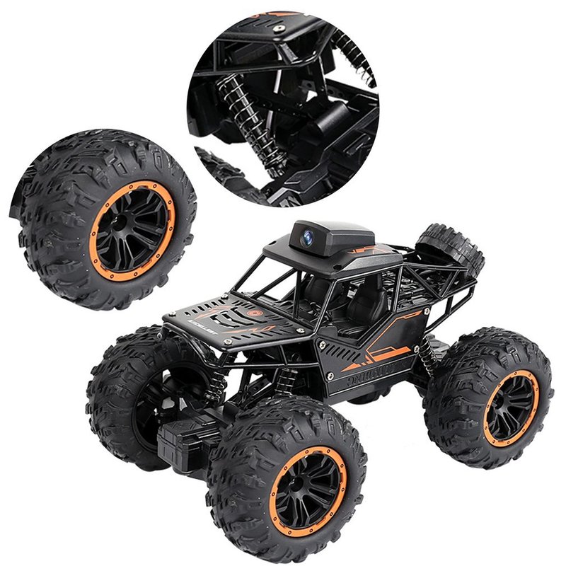 Elektrisches RC-Auto RC 2 4G 720P WIFI FPV HD-Kamera SUV 1 18 Off-Road-High-Speed-Fernbedienung Drift Klettern Kinderspielzeug 220829