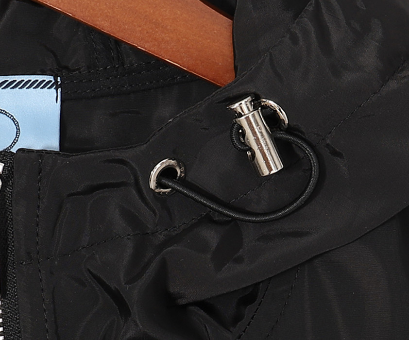 Męska kurtka wiatraka cienka kurtka z literami Odwrócony trójkąt mężczyźni kobiety wodoodporne płaszcz sprężyny jesienne kurtki odzież wierzchnia odzież męska 003