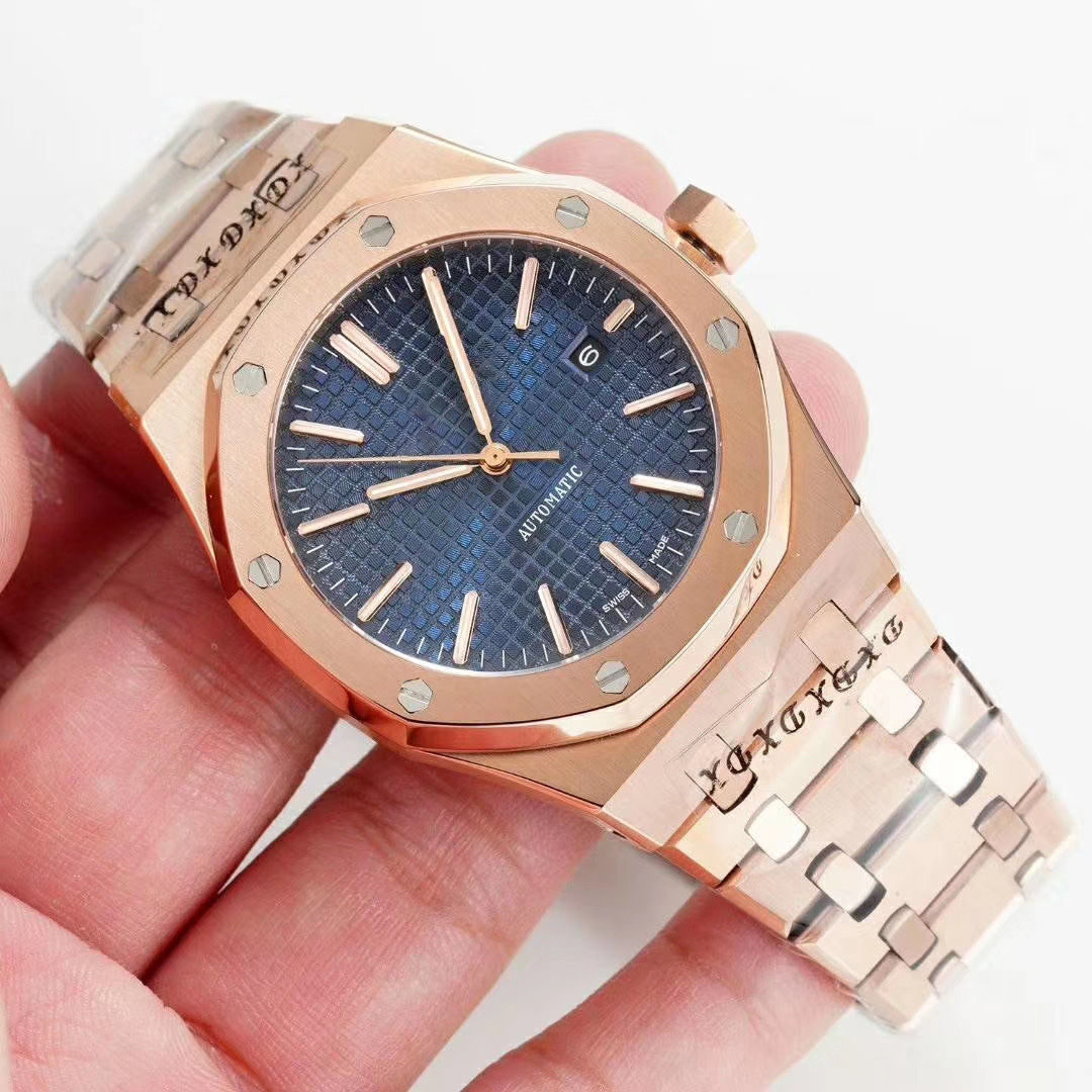 2023 Herrenuhren Automatische mechanische Bewegung Uhr Luxus Roségold Designer 904L Armband Männer Armbanduhr AAA Qualität Bus196D