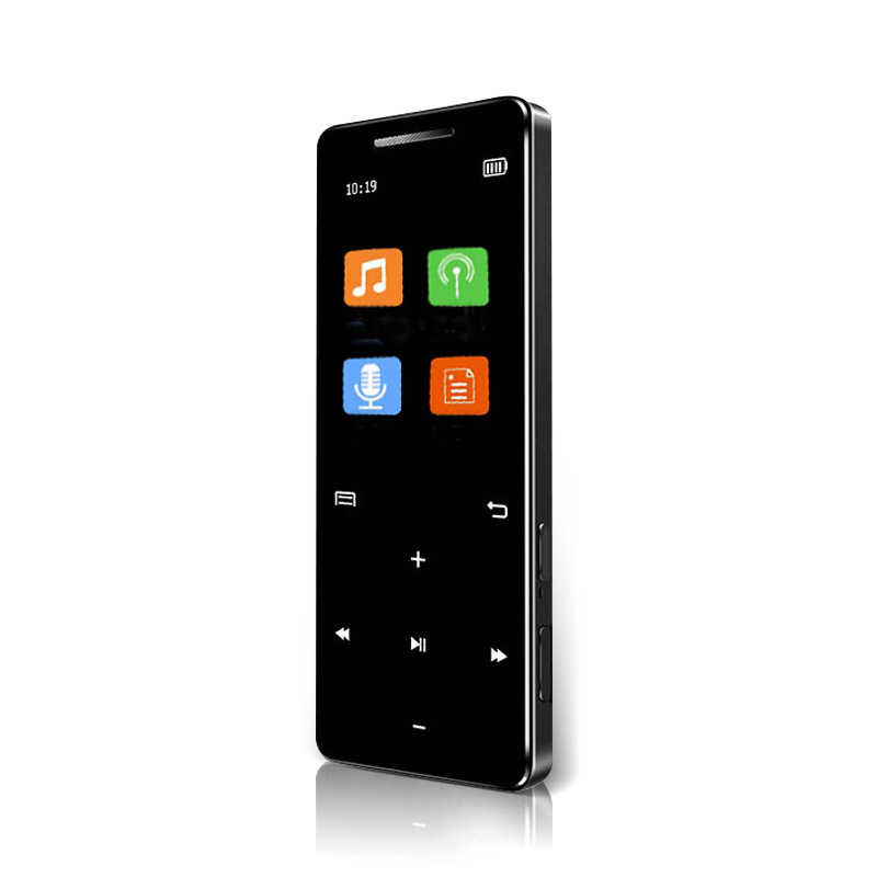 MP3 MP4-spelare Bluetooth Touch Screen Walkman Student Dediced Music Player 4/8/16/32GB minne H￶gkvalitativt ljud