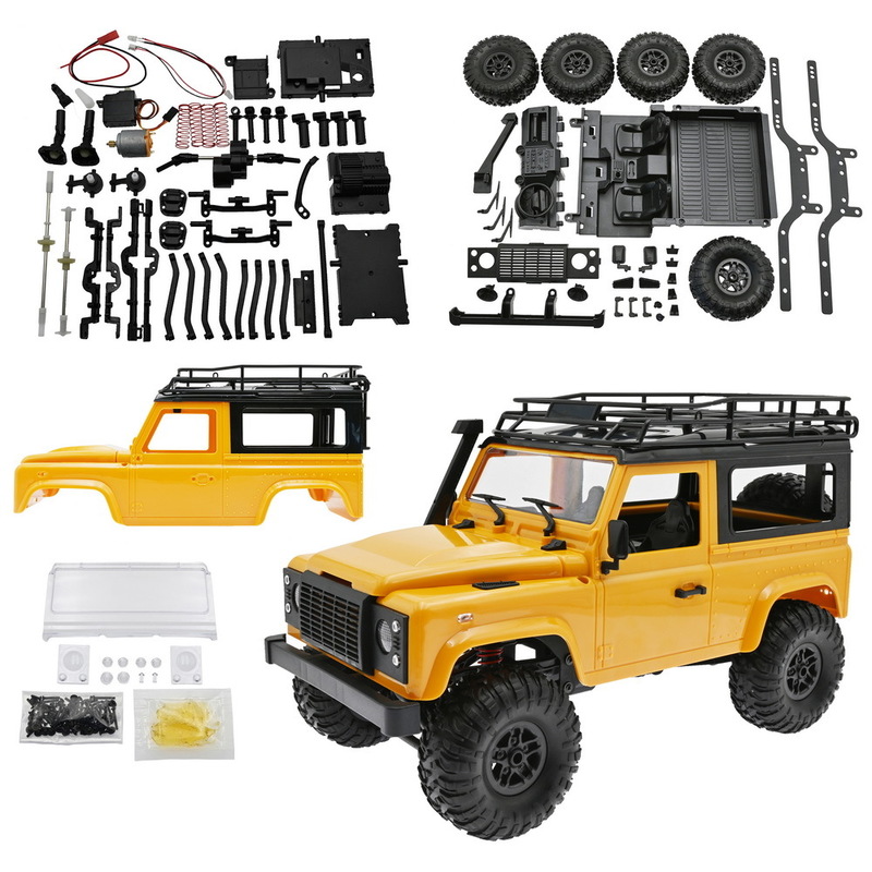 Elektrisk RC -bil 1 12 MN D90 RC 2 4G Fjärrkontroll Hög Speed ​​Off Road Truck LED -lampor Fordon Crawler Buggy Climbing RC Toys Gift 220829