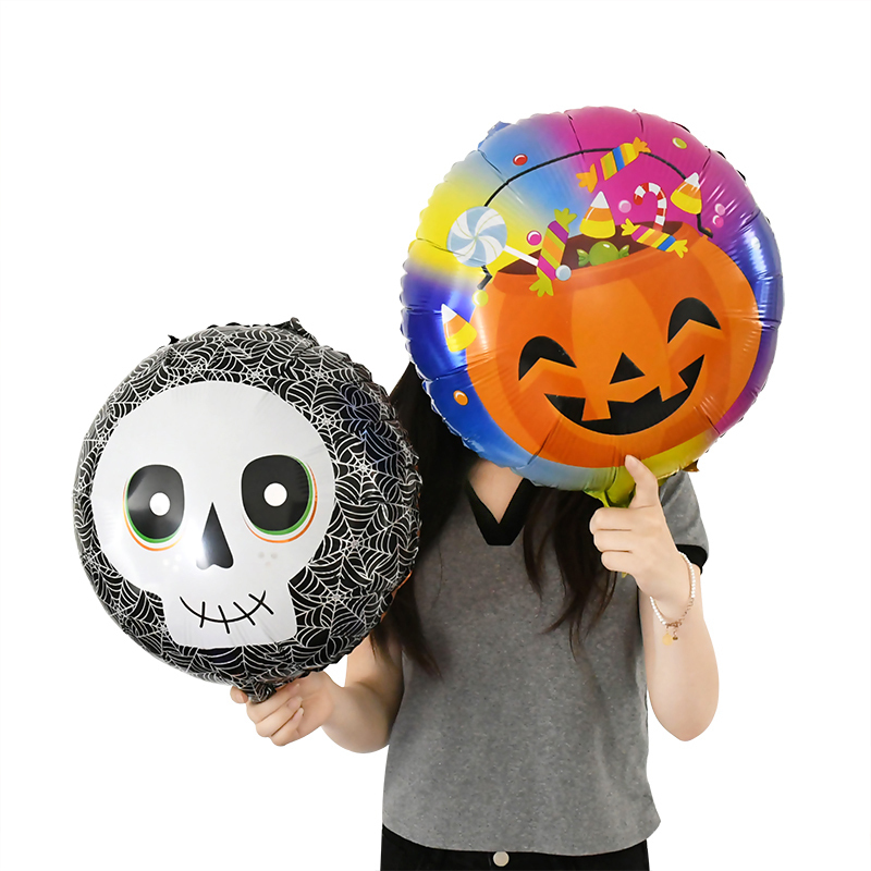 Altri articoli feste di eventi 35 pezzi Happy Halloween Palloncini foil Decorazioni Teschi di zucca Strega Festa di Halloween Palloncino a elio Bar Decorazioni la casa Giocattolo bambini Regalo 220829