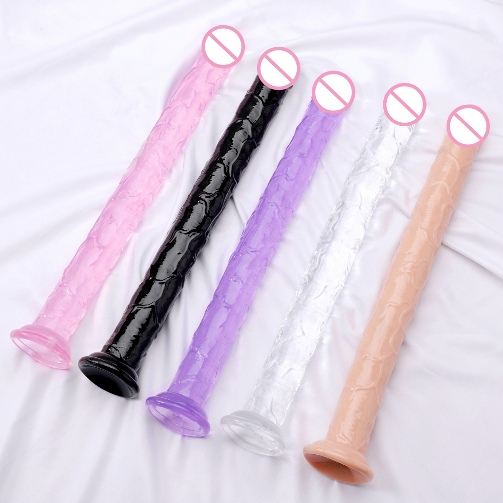 Articoli di bellezza Dildo lungo con ventosa Butt Plug anale Pene Dick Cock Adult Female Masturbators Articoli sexy sexyy Giocattoli donna Uomo sexyshop