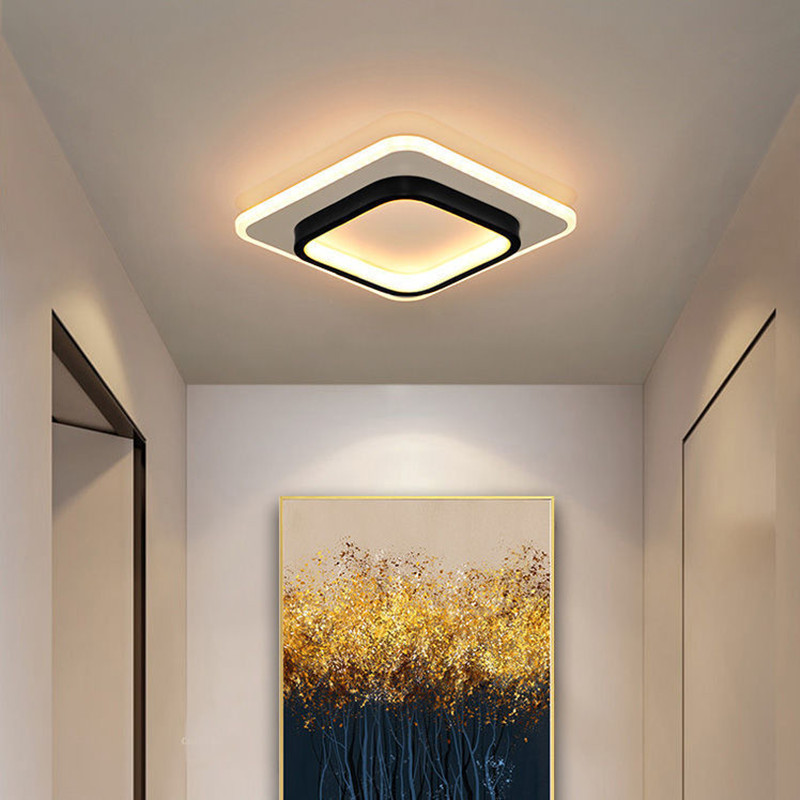 Современный светодиодный потолочный свет для гостиной спальни кухня балкона декор проход по проходу по проходу крытого освещения