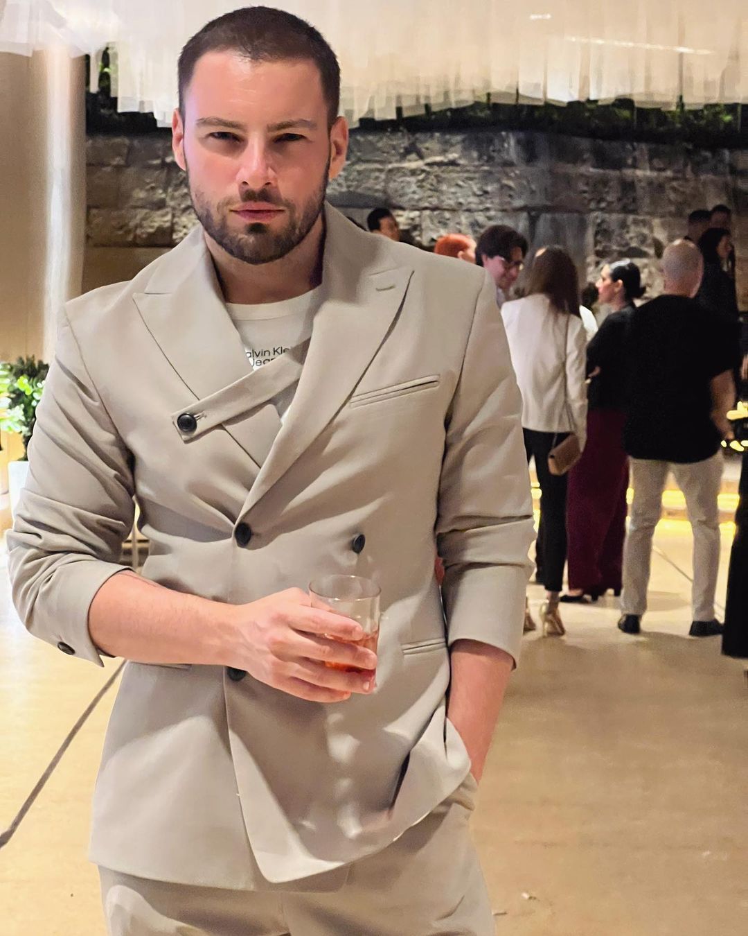 Gray Groom Men Wedding Tuxedos Double Breasted Outfits Costume Homme Mariage Party Prom Blazer Wear