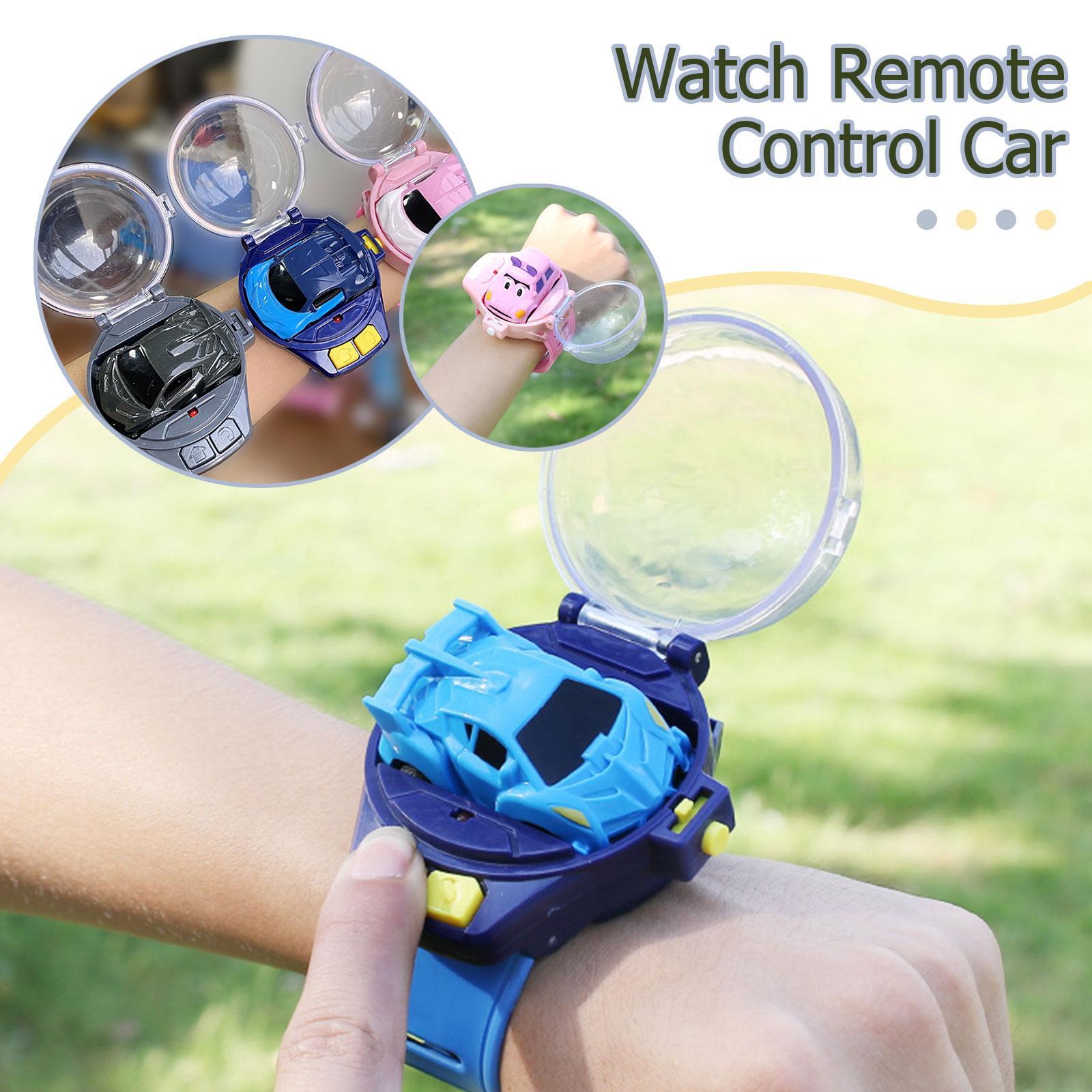 Dzieci zegarek zdalne sterowanie samochodem mini zegarek samochód kontrolny uroczy RC Car Wrist zegarek zdalny dla dzieci dla dzieci urodze się 2642918