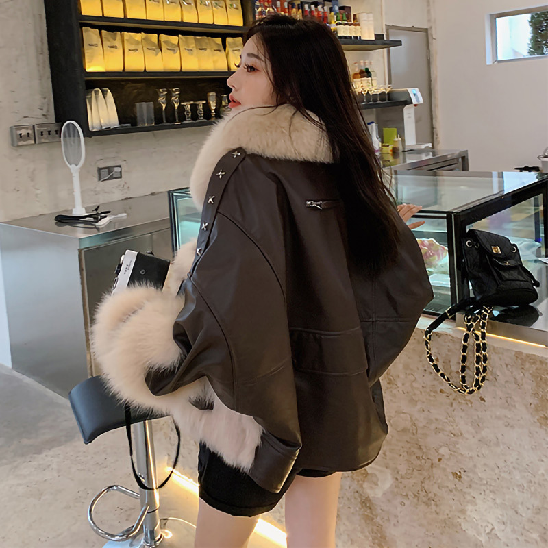 여자 모피 가짜 진짜 파카 겨울 겨울 따뜻한 코트 하얀 오리 줄 늘어선 레이디 칼라 패션 스타일 의류 xm3644 220829