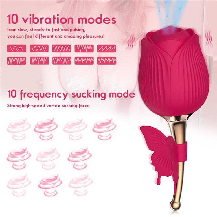 Itens de beleza rosa sugando ovos vibratórios na quadra completa flor flor feminina silicone masturbator clitóris provocando produtos adultos sexy